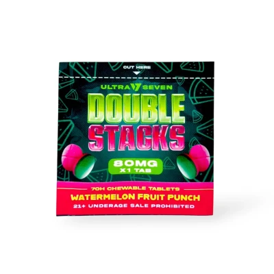 Ultra Seven Double Stracks 7-Oh Chewable Tablets