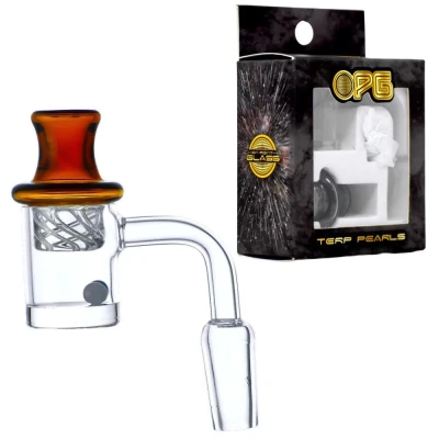 BIIGO Glass by Lookah - 12" Poly-Optic Horn Water Pipe
