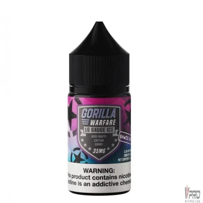 16 Gauge Ice -Gorilla Warfare SAWED-OFF Salt 30mL
