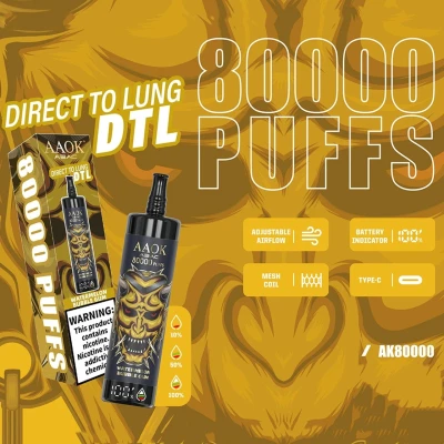 AAOK 80K Disposable 2% Nicotine