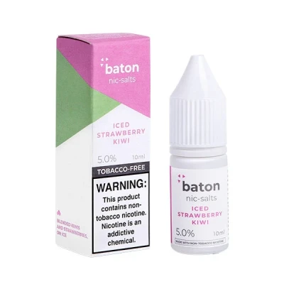 Iced Strawberry Kiwi - Baton Salt 10mL