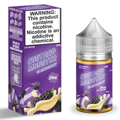 Blackberry - Custard Monster Synthetic Salt 30mL