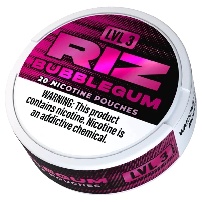 Bubblegum - Riz Nicotine Pouches