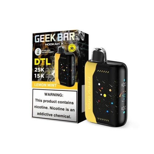 6mg vape disposable Geek Bar Hookah X 25K Price_30€-60€ Flavors:Espress flum vape clear Flum
