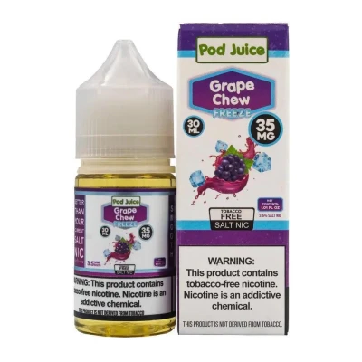 Grape Chew Freeze - POD Juice Salt 30mL