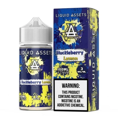 Huckleberry Lemon - Liquid Assets 100mL