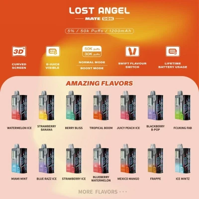 Lost Angel Mate 50K Disposable Vape 5%