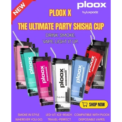 Ploox X By Luxpodz Party Shisha Cup Hookah