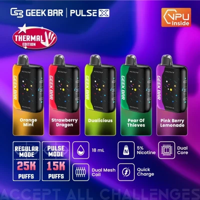 Geek Bar Pulse X 25K Disposable Vape 5%