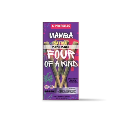 Mamba Four of a Kind Full Spectrum Blend 2GM Pre Rolls 4pk