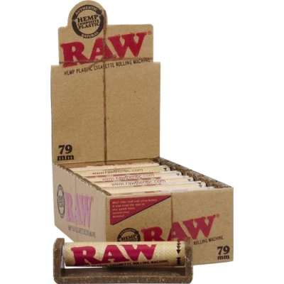 RAW Hemp Plastic Cigarette Rolling Machine - 79mm