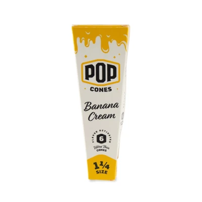 Pop Cones Ultra Thin 1 1/4 Size Cones - Pack of 6