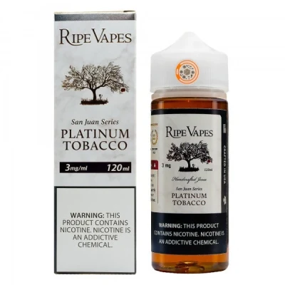 San Juan Platinum Tobacco - Ripe Vapes 120mL