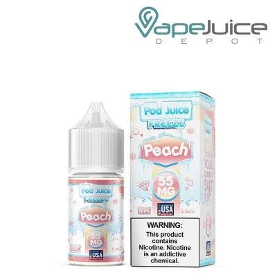 Peach Freeze - POD Juice Salt 30mL