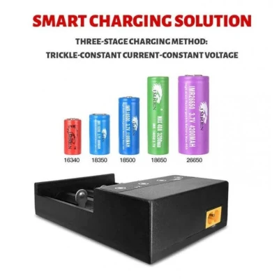 IMREN X4 Bay Smart Battery Charger