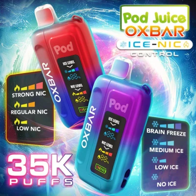 Pod Juice x OXBAR Ice-Nic Control 35K Disposable