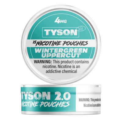 Wintergreen Uppercut - Tyson 2.0 Nicotine Pouches