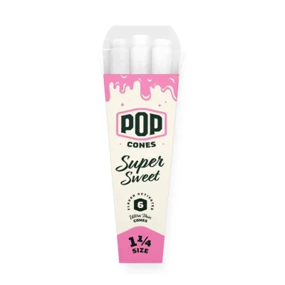 Pop Cones Flavor Activated 1 1/4 Size Cones