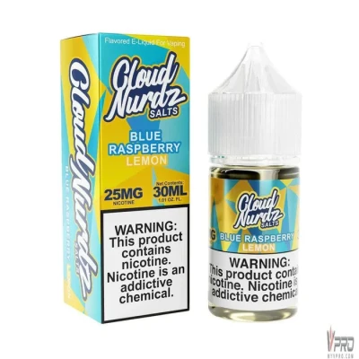 Blue Raspberry Lemon - Cloud Nurdz Salts 30mL
