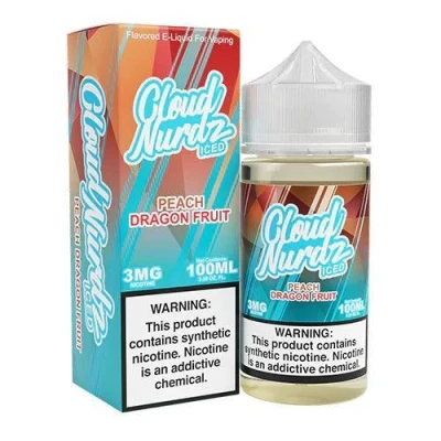 Peach Dragon Fruit Iced - Cloud Nurdz TFN 100mL