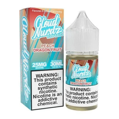 Iced Peach Dragon Fruit - Cloud Nurdz Salts 30mL