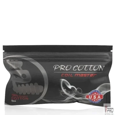 Coil Master Pro Cotton Made in USA