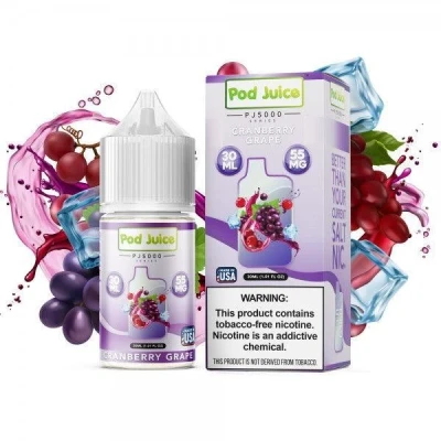 Cranberry Grape - Pod Juice PJ5000 Synthetic Salt 30mL