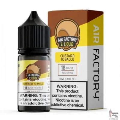 Custard Tobacco - Air Factory Salt 30mL