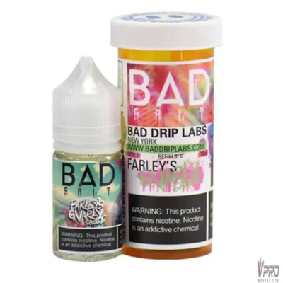 Farley's Narly Sauce - Bad Drip Bad Salt 30mL