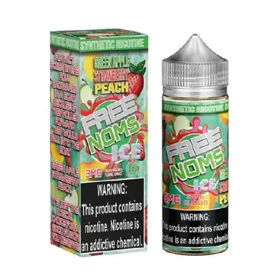 Green Apple Strawberry Peach Ice - Free Noms TFN 120mL