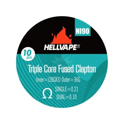 Hellvape Pre Built Clapton Coils 10 Pack