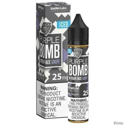 ICED Purple Bomb - VGod SaltNic 30mL