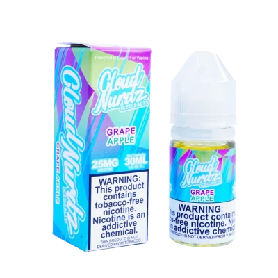 Iced Grape Apple - Cloud Nurdz Salts 30mL