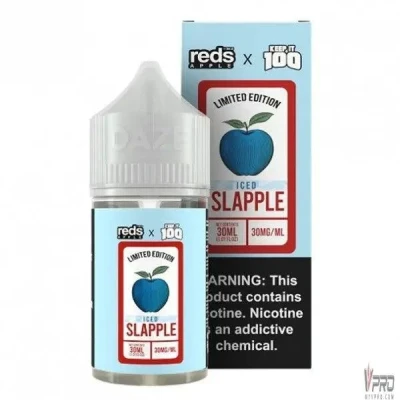 Iced Slapple - 7 Daze Reds x Keep It 100 Salt 30mL