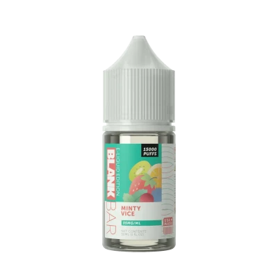 Minty Vice - Blank Bar Salt 30mL BOGO