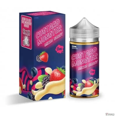 Mixed Berry - Custard Monster Synthetic 100mL
