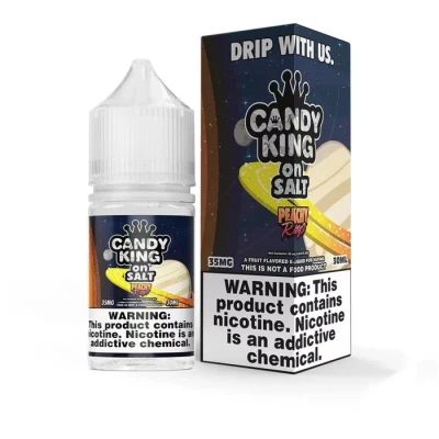 Peachy Rings - Candy King On Salt 30mL