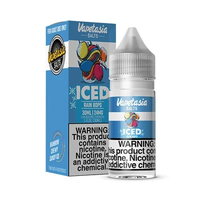Rain Bops - Vapetasia ICED Salt 30mL