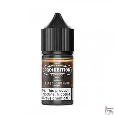 Ridin' Shotgun - Prohibition Juice Co. Salt 30mL