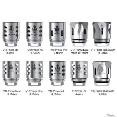 Smok Tfv12 Prince Replacement Coils