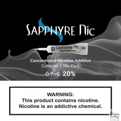 Sapphyre Nic 0.9mL Concentrated Nicotine Additive