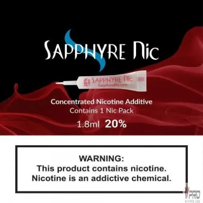 Sapphyre Nic 1.8mL Concentrated Nicotine Additive
