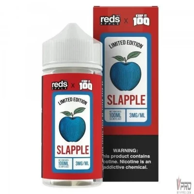 Slapple - 7 Daze Reds x Keep It 100 100mL