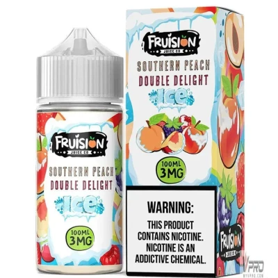 Southern Peach Double Delight Ice - Fruision Juice Co 100mL