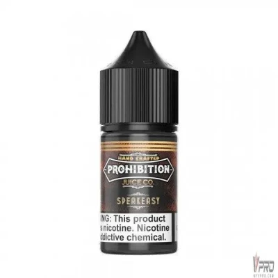 Speakeasy - Prohibition Juice Co. Salt 30mL