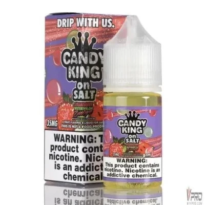 Strawberry Watermelon Bubblegum - Candy King On Salt 30mL