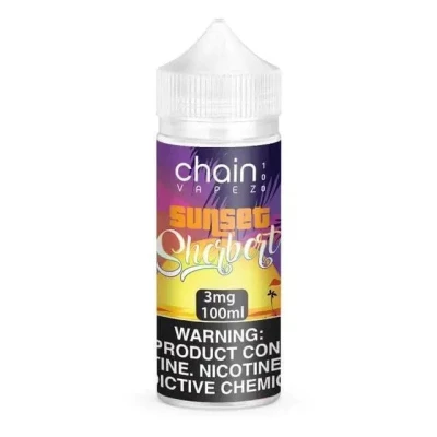 Sunset Sherbert - Chain Vapez E-Liquid 100mL