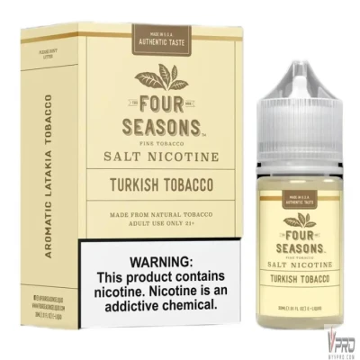 Turkish Tobacco  - Four Seasons Salt 30mL