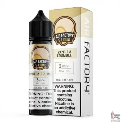 Vanilla Crumble - Air Factory 60mL