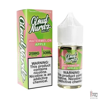 Watermelon Apple - Cloud Nurdz Salts 30mL